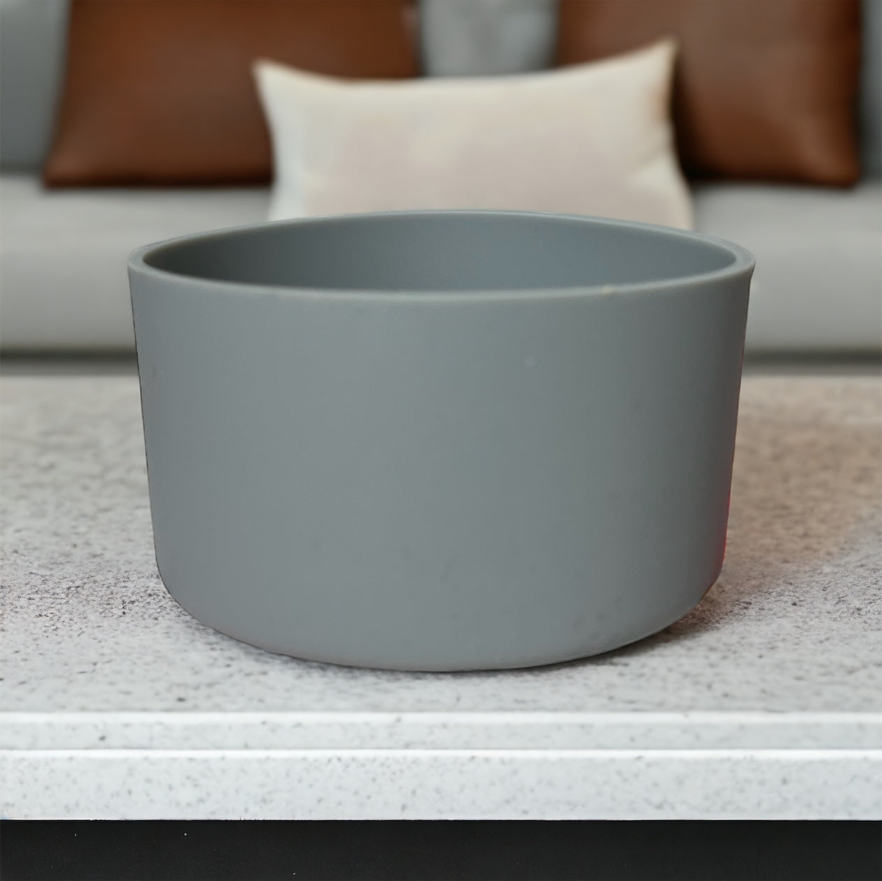 Grey Silicone Tumbler Boot