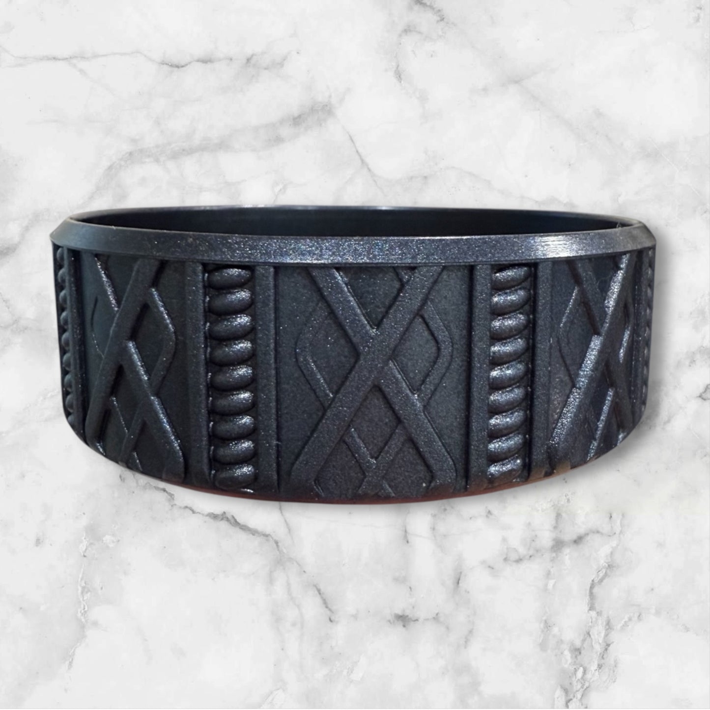 Steel Metallic Shorty Sweater 3.25"- Silicone Tumbler Boot