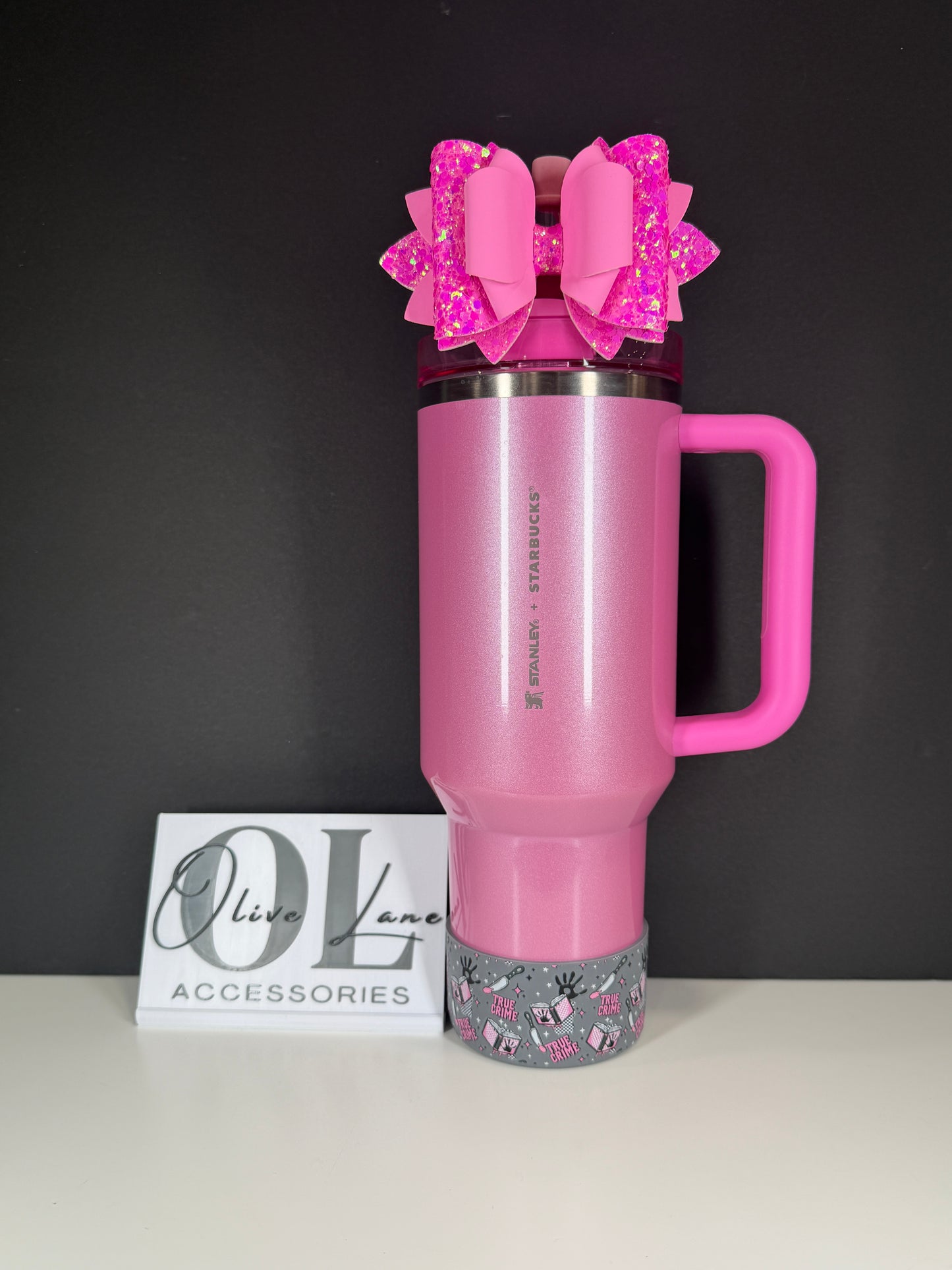 True Crime Grey - 3D Silicone Tumbler Boot