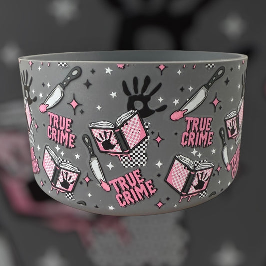 True Crime Grey - 3D Silicone Tumbler Boot