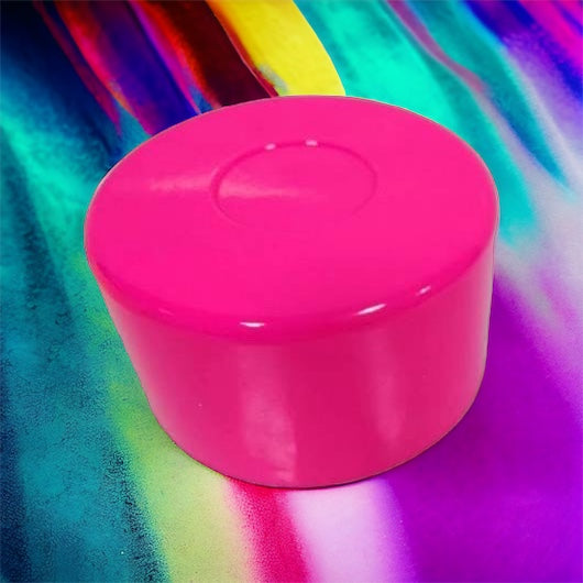 Glossy Bright Pink Silicone Tumbler Boot