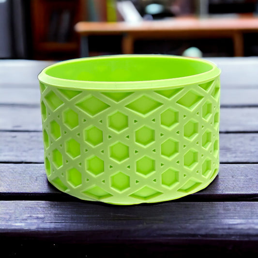 Pale Lime WAFFLE Silicone Tumbler Boot