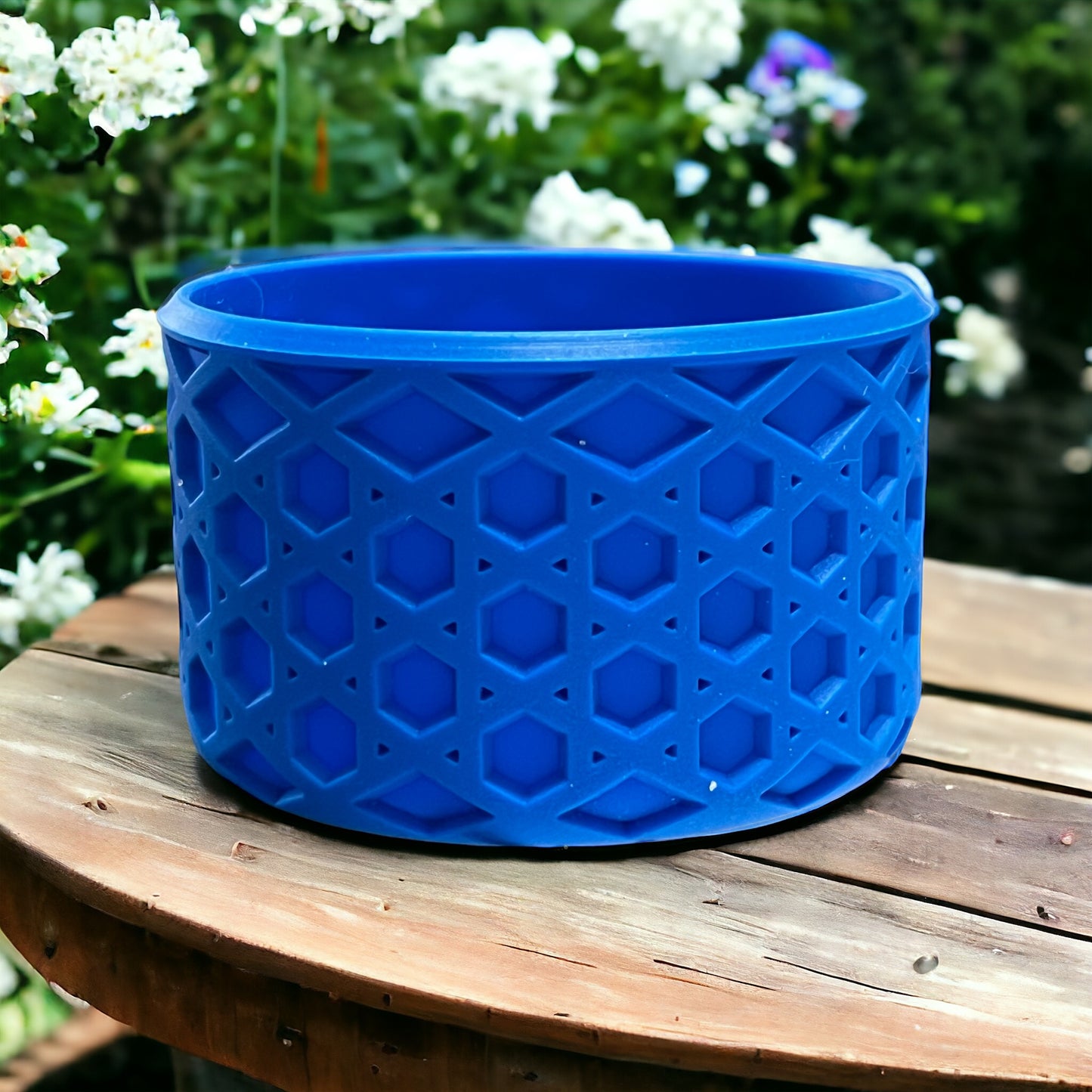 Arctic Blue WAFFLE Silicone Tumbler Boot