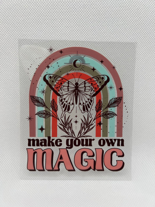 Mystical Butterfly Magic UV DTF Decal