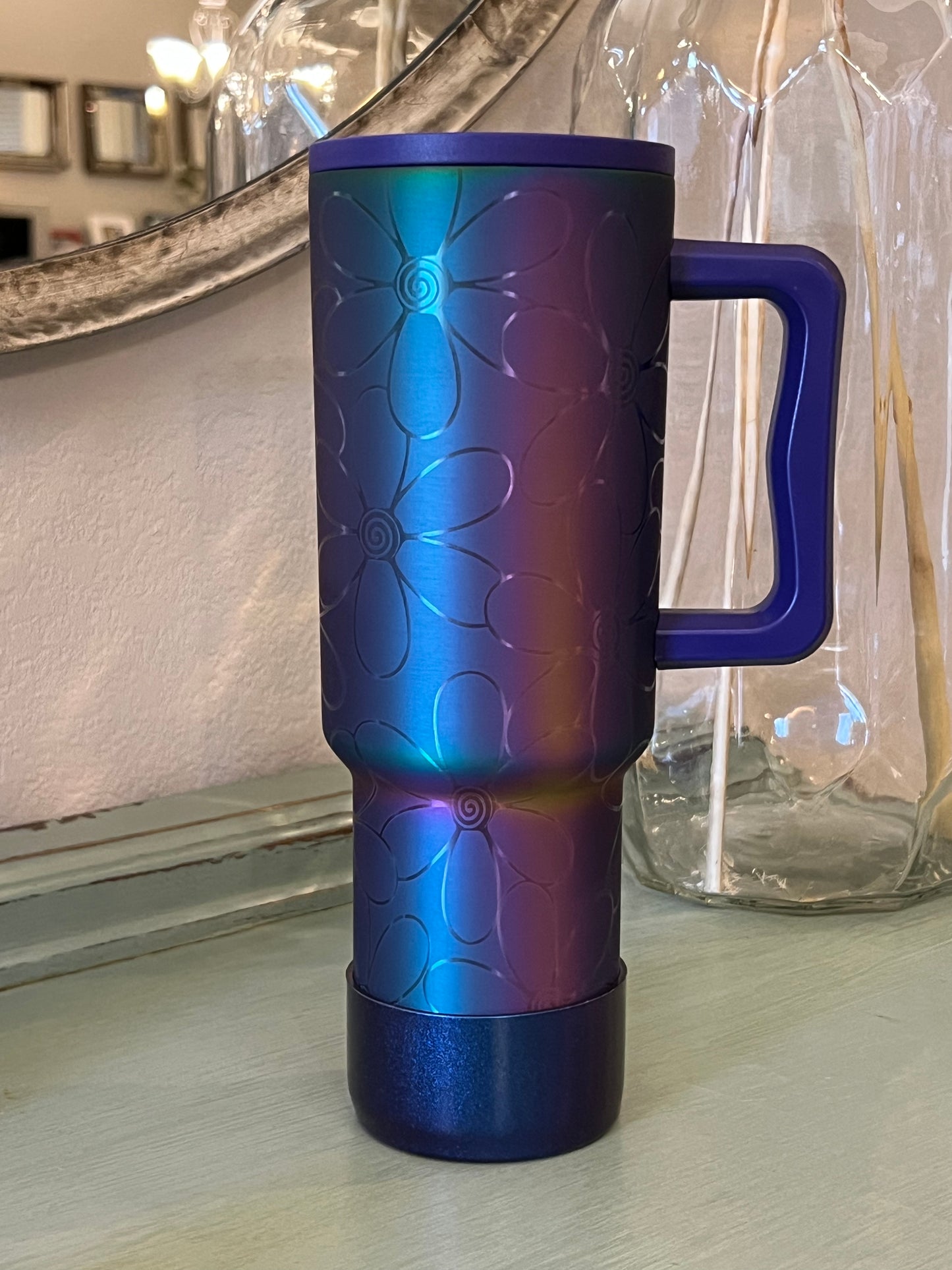 Prism Purple/Blue Silicone Tumbler Boot