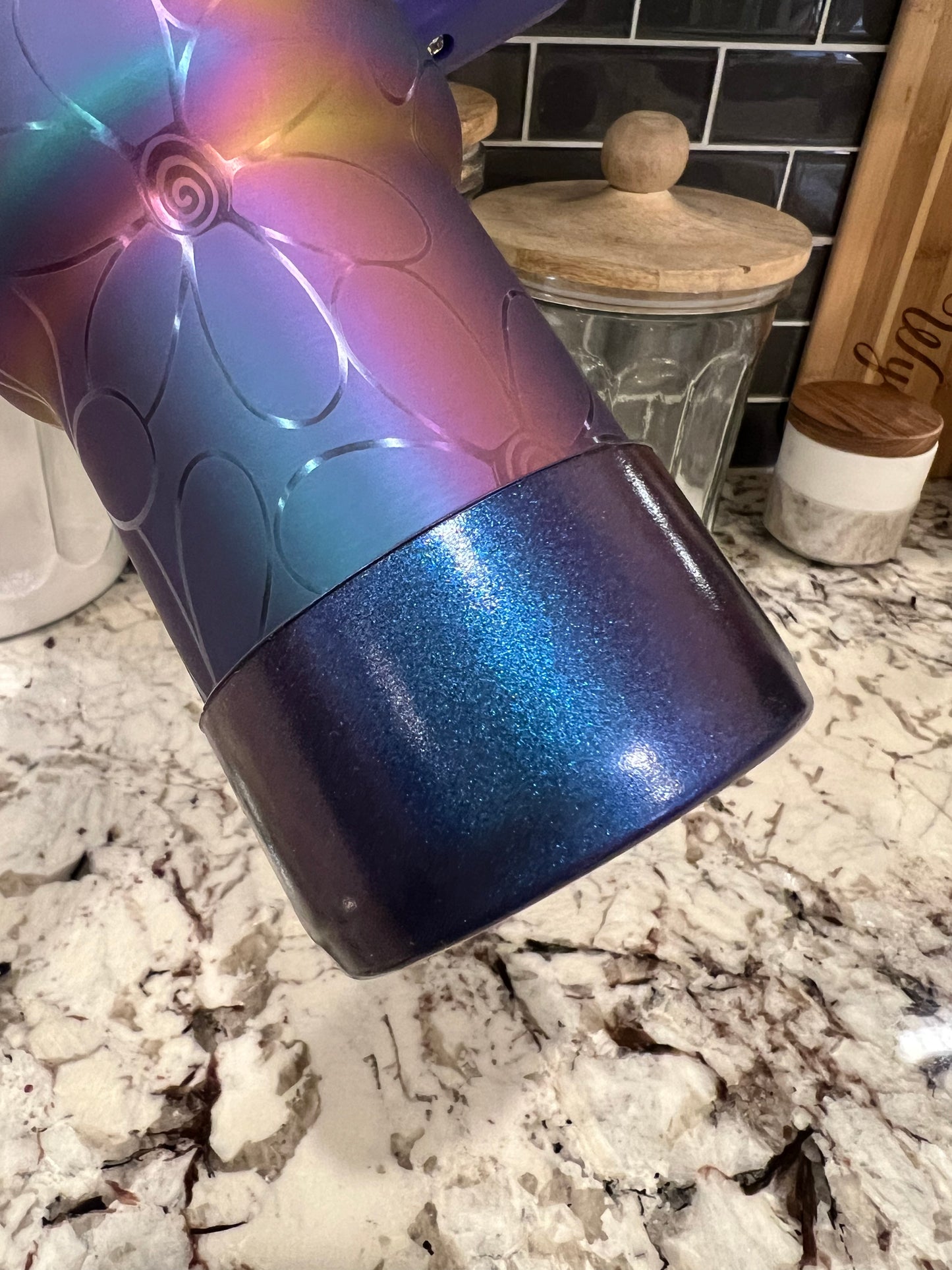 Prism Purple/Blue Silicone Tumbler Boot