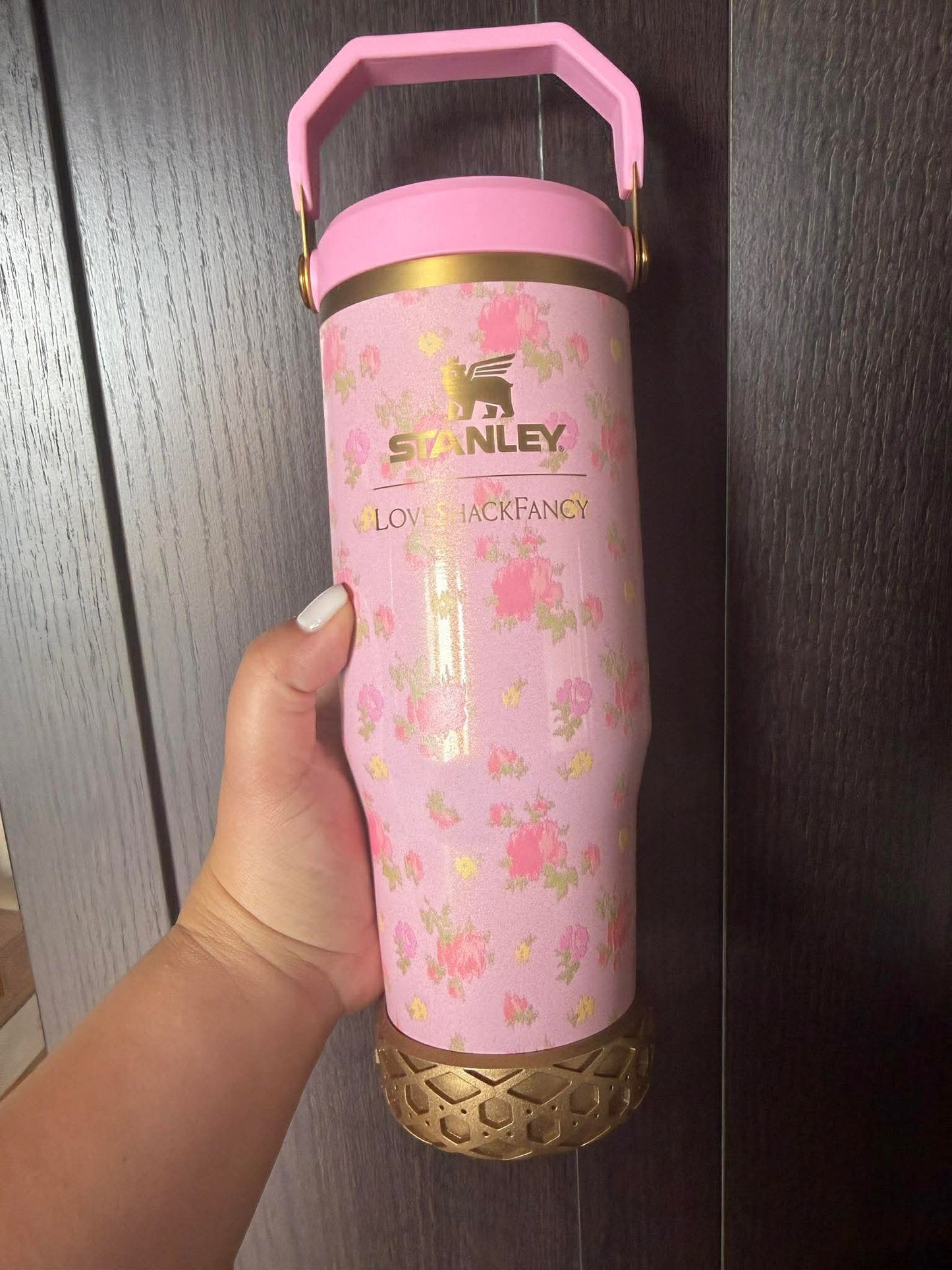 Bronze Metallic Shorty Waffle 3" - Silicone Tumbler Boot