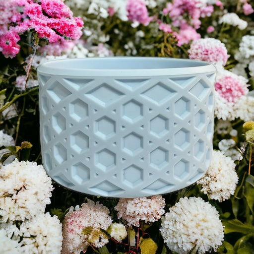 Spring Blue WAFFLE Silicone Tumbler Boot