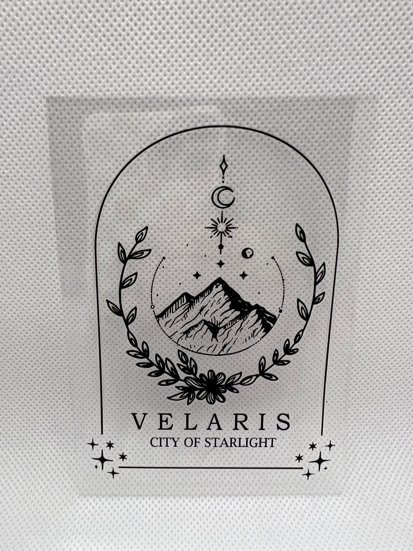 Velaris Arch UV DTF Decal