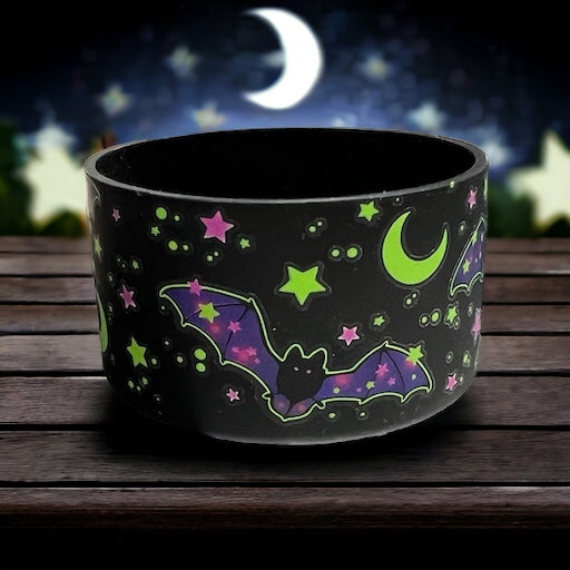 Glowing Bats Silicone Tumbler Boot