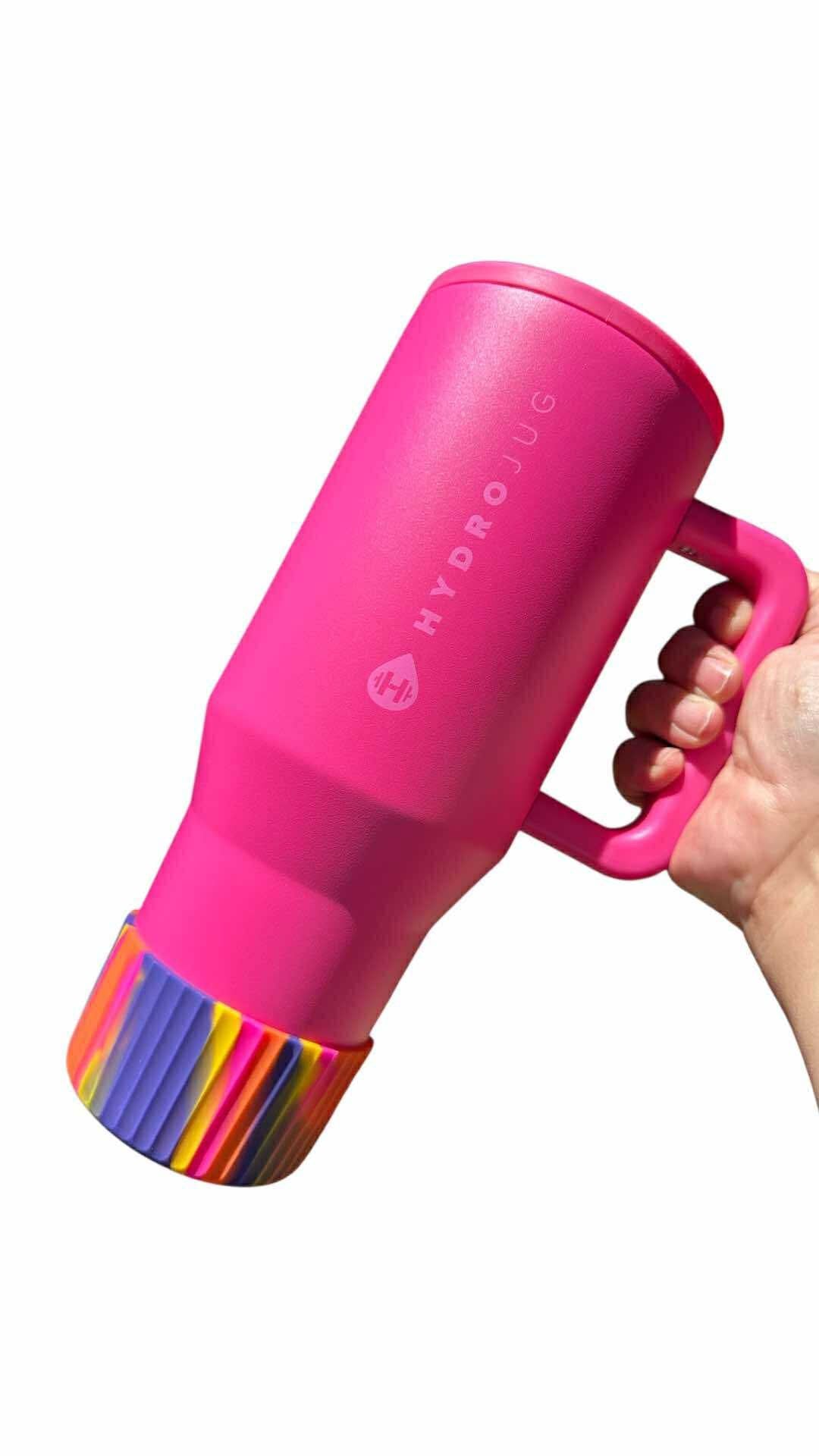 Sunset Swirl FLUTED Silicone Tumbler Boot