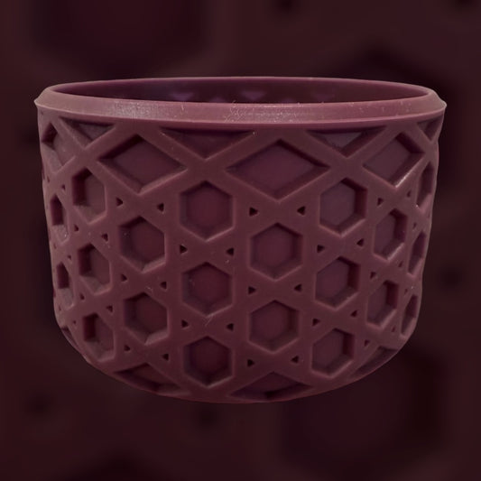 Wine - WAFFLE Silicone Tumbler Boot