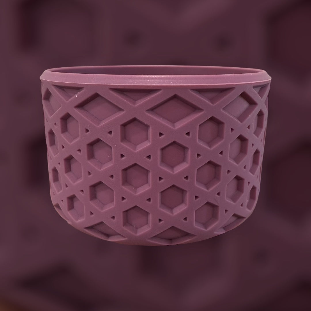 Mauve - WAFFLE Silicone Tumbler Boot
