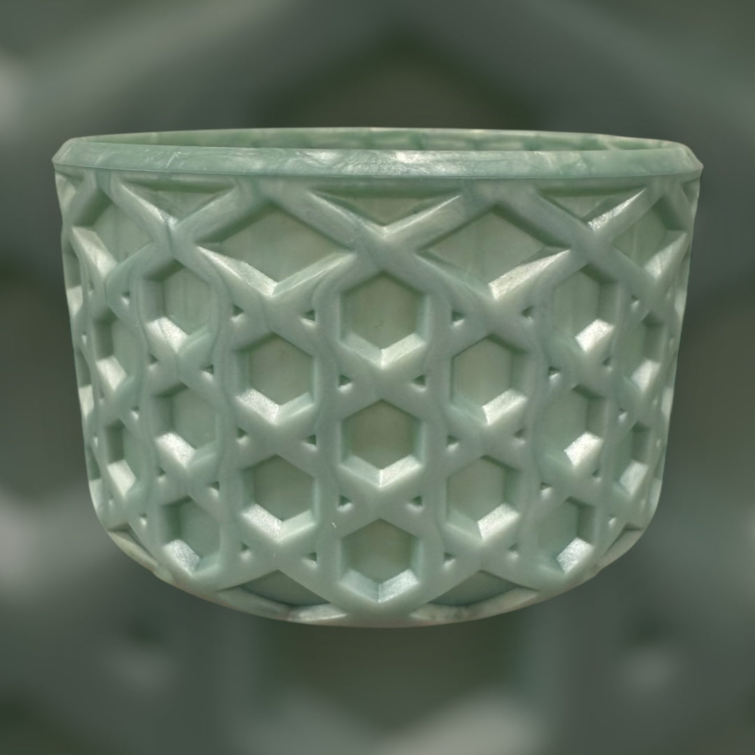 Sage Pearl - WAFFLE Silicone Tumbler Boot