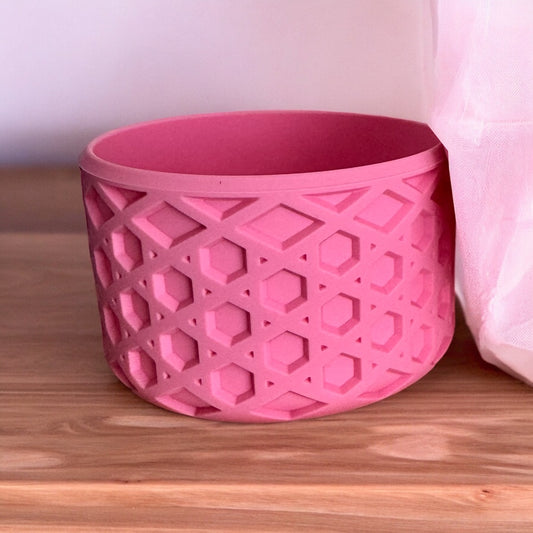 Bubblegum WAFFLE Silicone Tumbler Boot