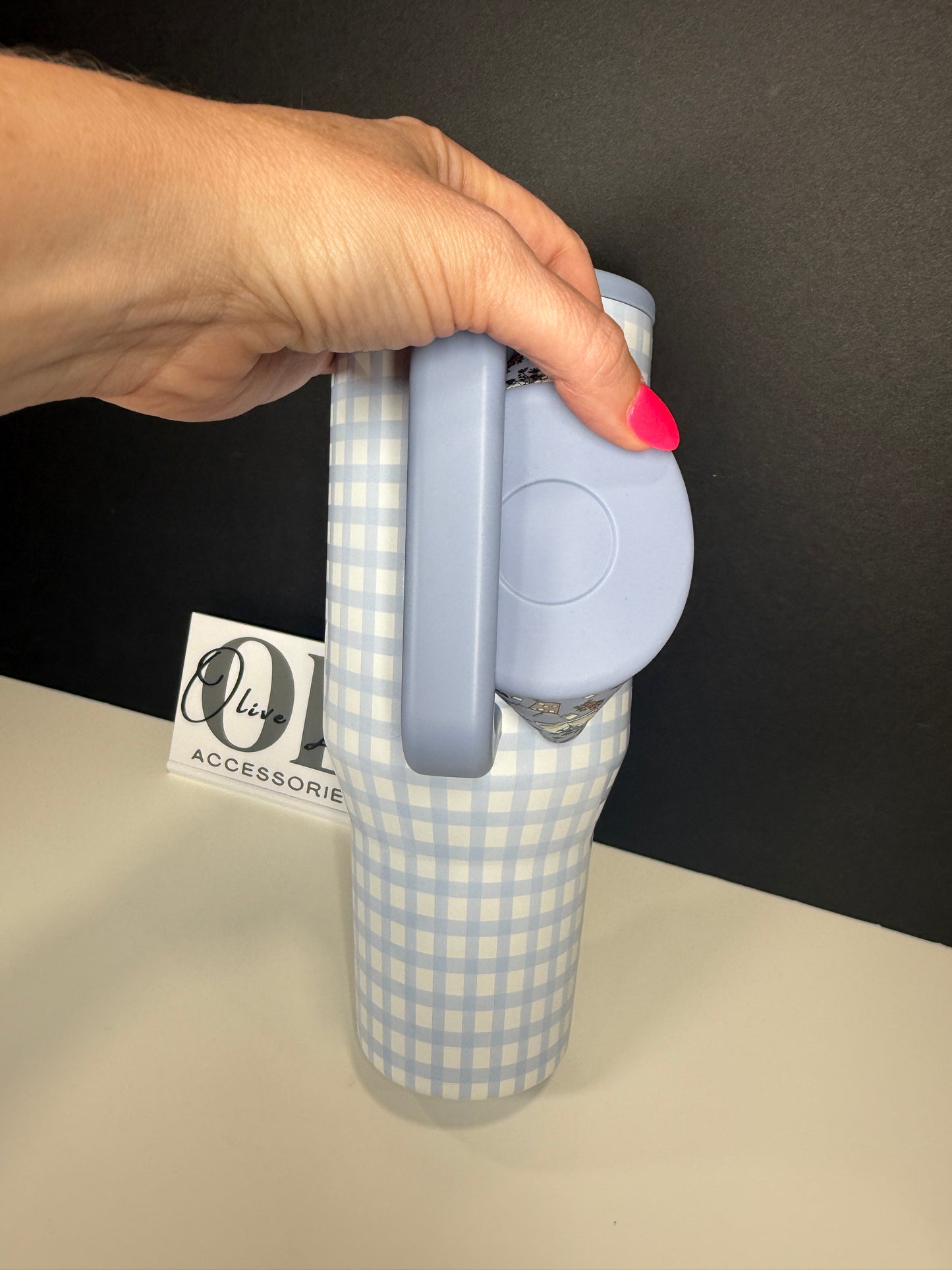 Bookish Blue- 3D Silicone Tumbler Boot