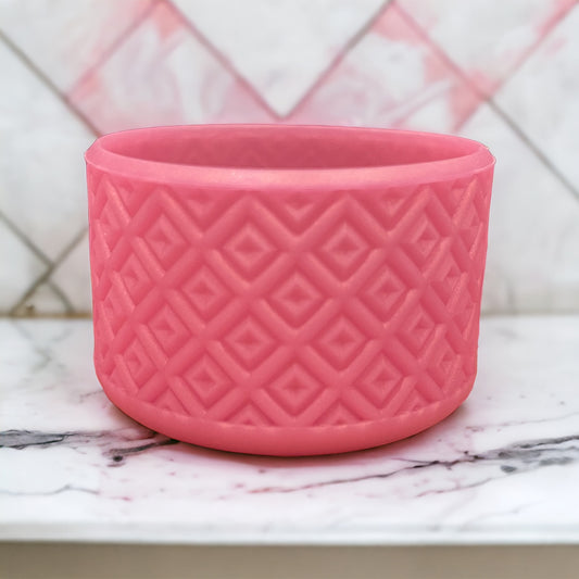 Berry Pink DIAMONDS Silicone Tumbler Boot