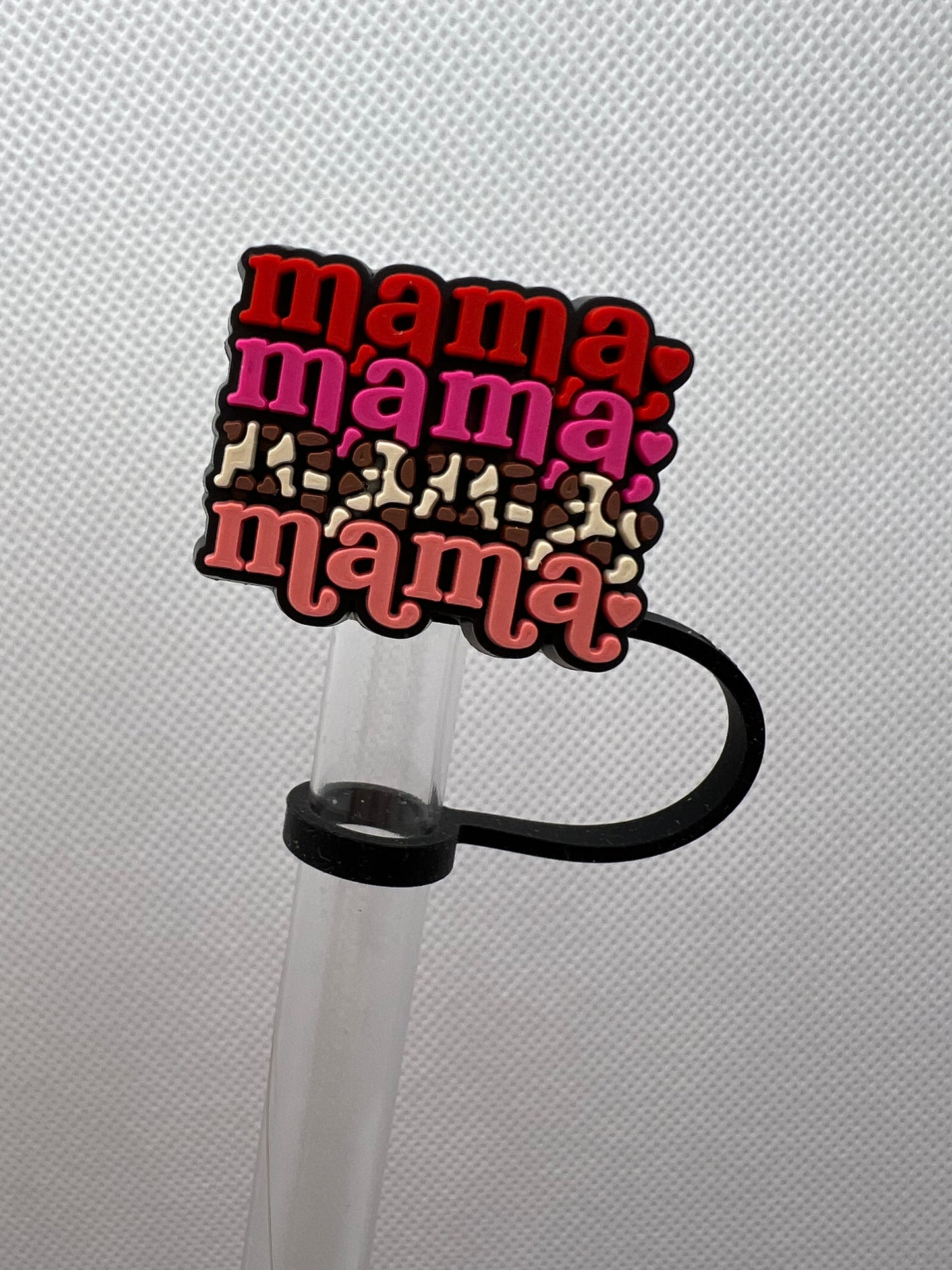 Mama Silicone Straw Topper 10mm