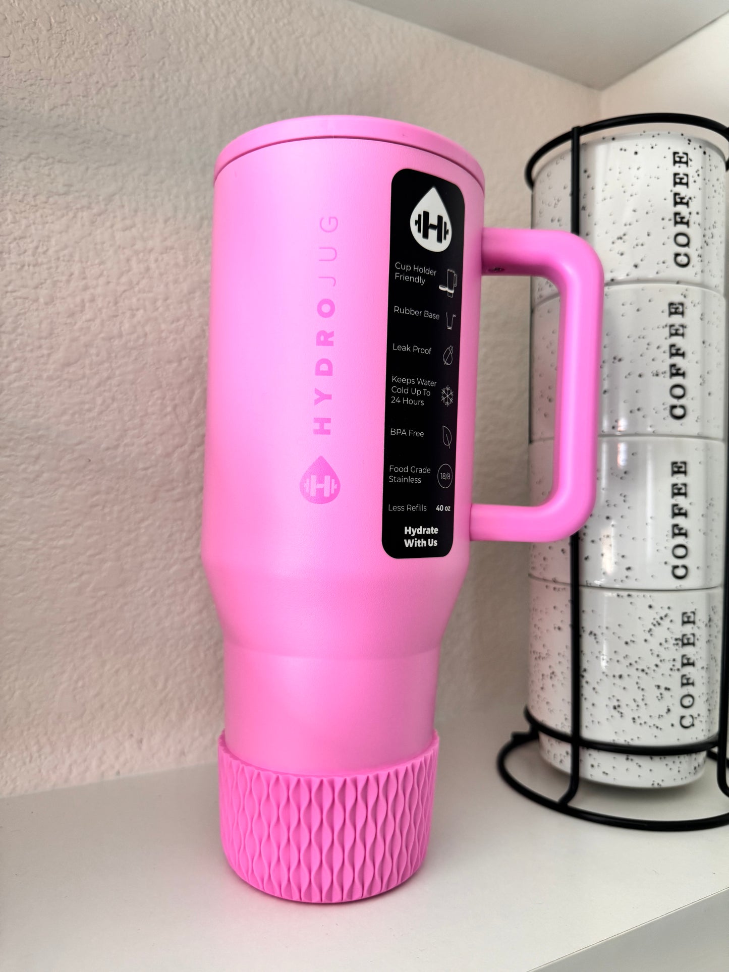 Bubblegum HJ WAVES Silicone Tumbler Boot