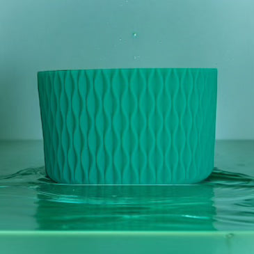 Kelly Green HJ WAVES Silicone Tumbler Boot